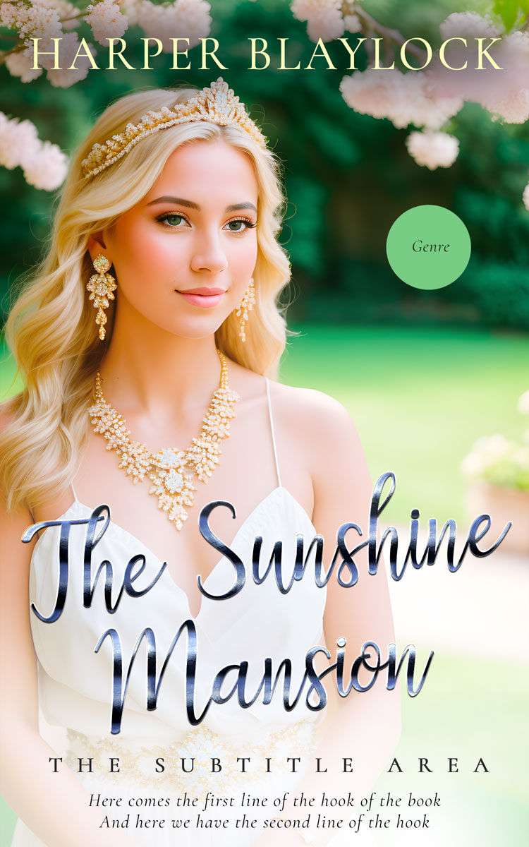 2D view of Premade Fantasy Book Cover - Everglade