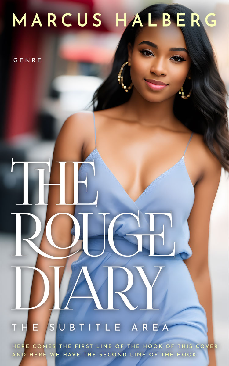 2D view of Premade Royal Romance Book Cover - Silk