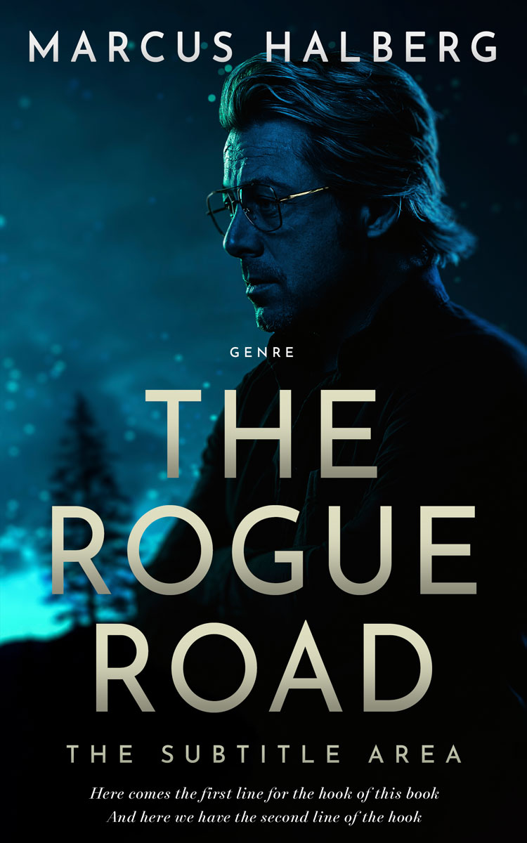 2D view of Premade Mystery & Thriller & Suspense Book Cover - Black Pearl