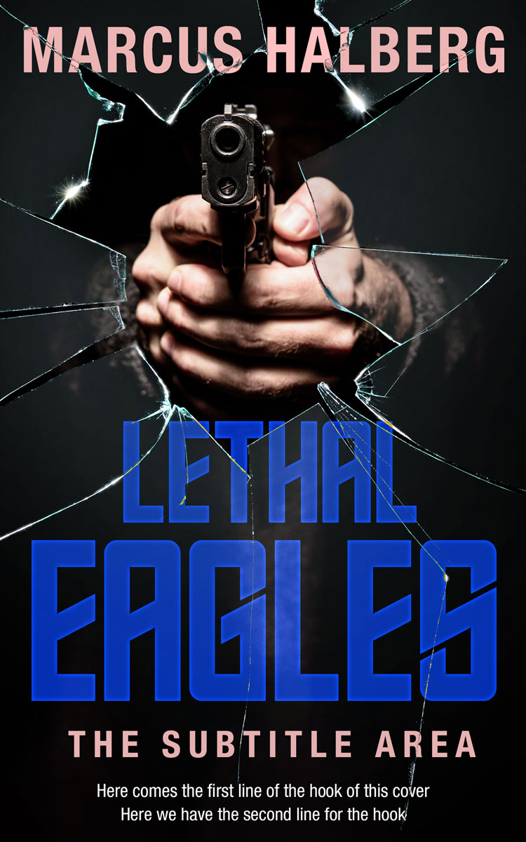 2D view of Premade Mystery & Thriller & Suspense Book Cover - Woodsmoke