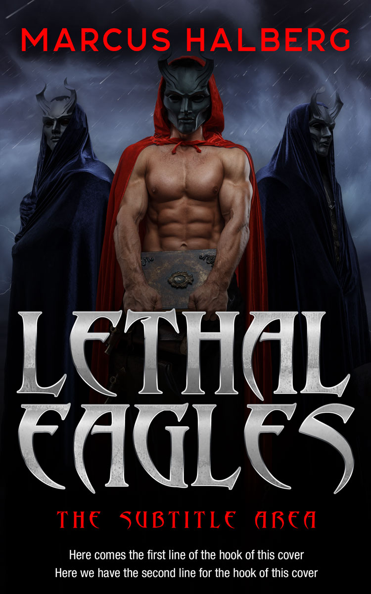 2D view of Premade Fantasy Book Cover - Quicksand