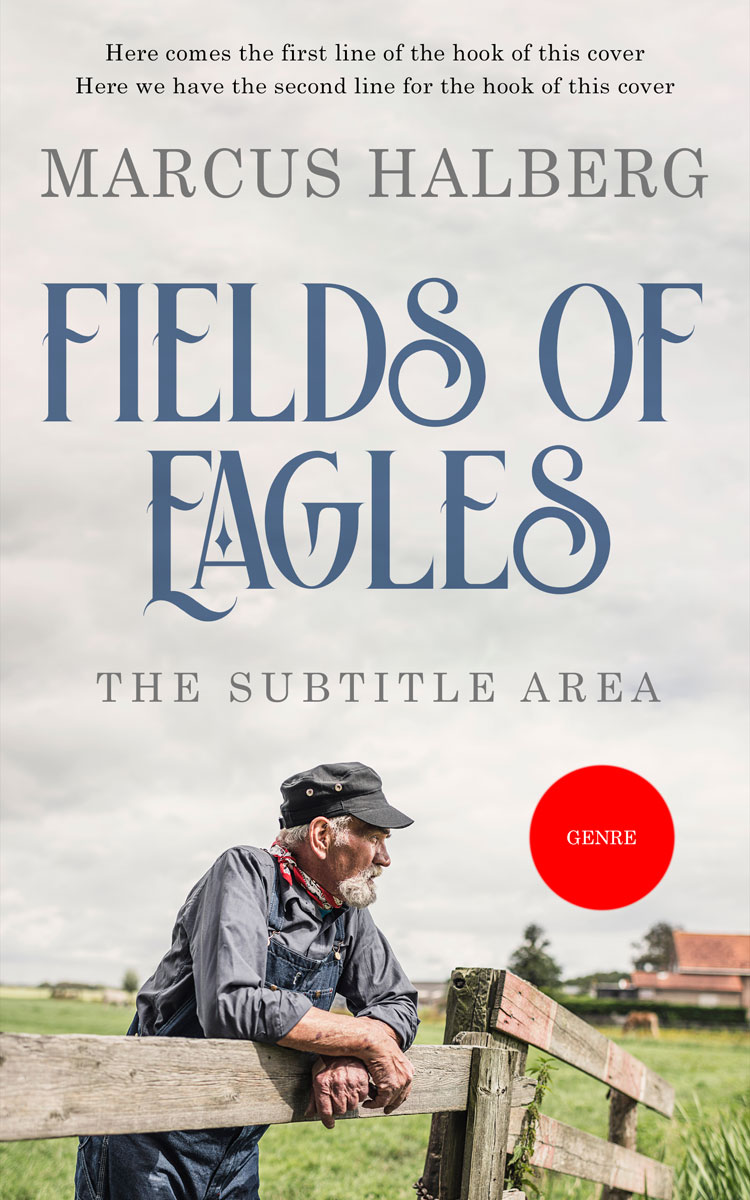 2D view of Premade Western Book Cover - Westar