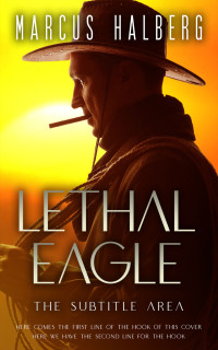 2D view of Premade Action & Adventure Book Cover - Golden Dream