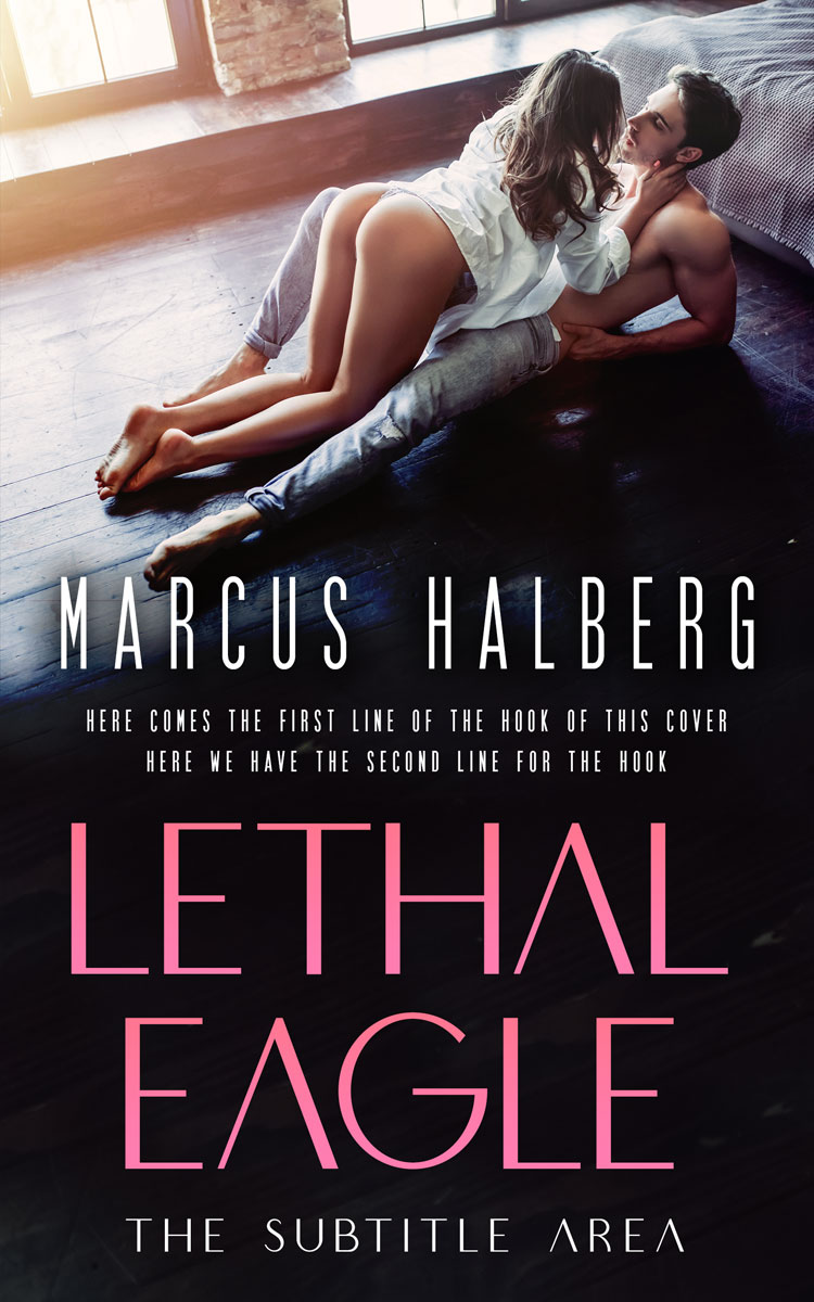 2D view of Premade Erotica Book Cover - Thunder