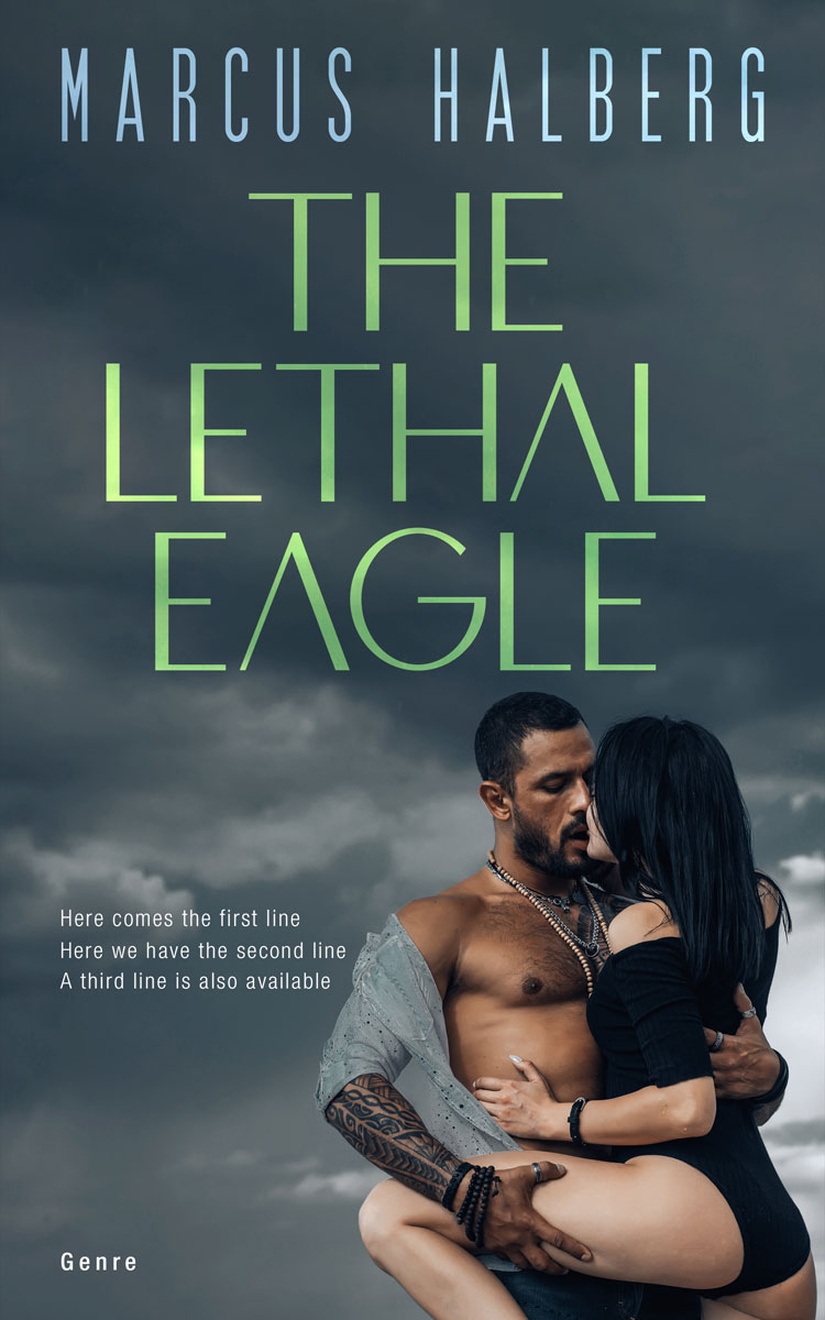 2D view of Premade Erotica Book Cover - Limed Spruce