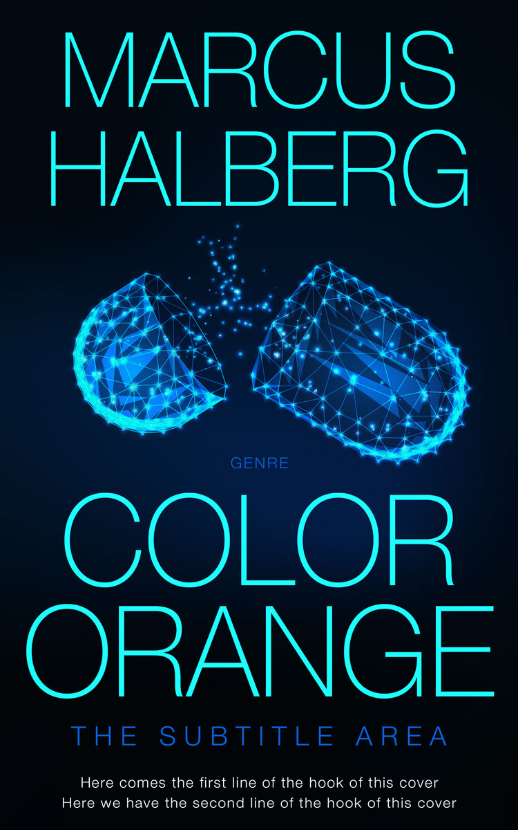 2D view of Premade Medical Book Cover - Black Pearl