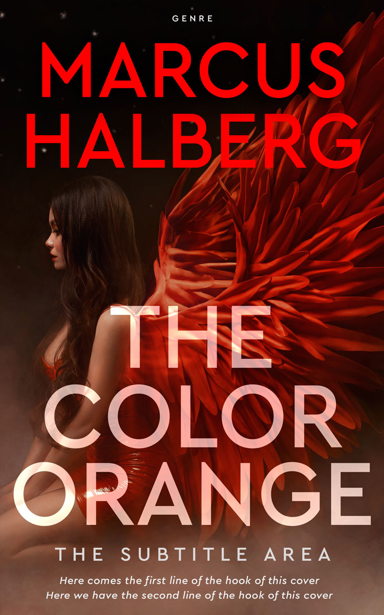 2D view of Premade Fantasy Book Cover - Paco