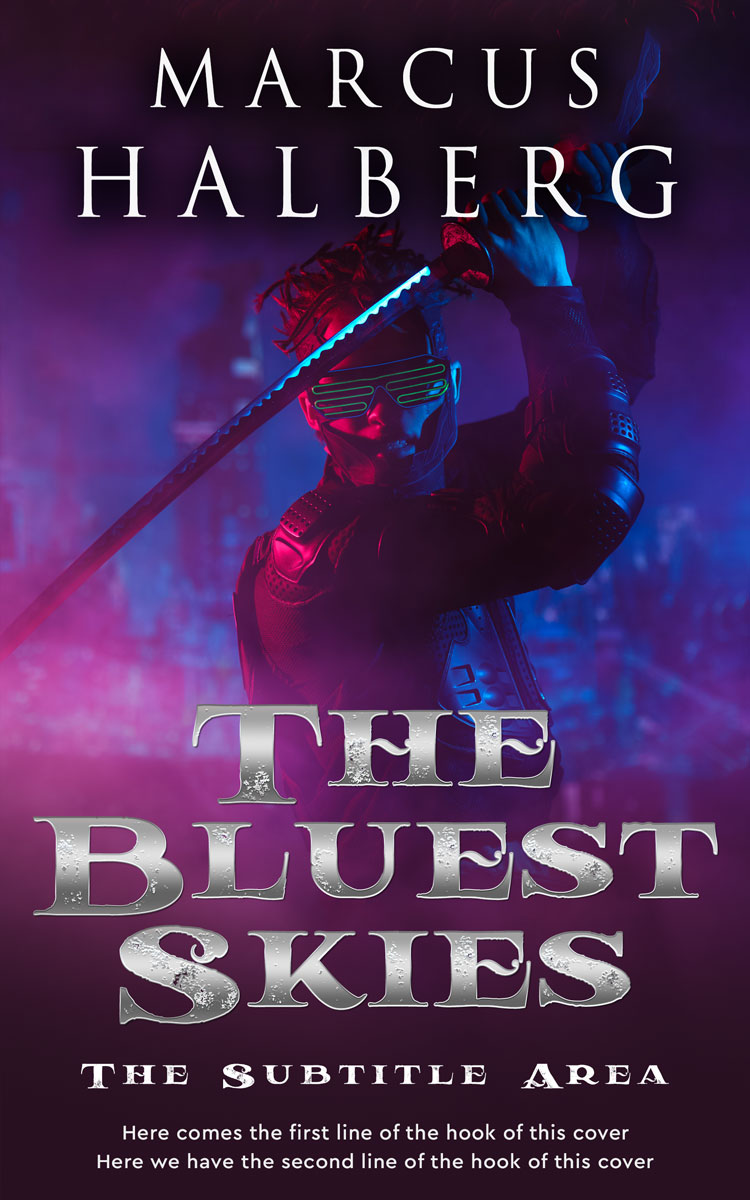 2D view of Premade Action & Adventure Book Cover - Tamarind