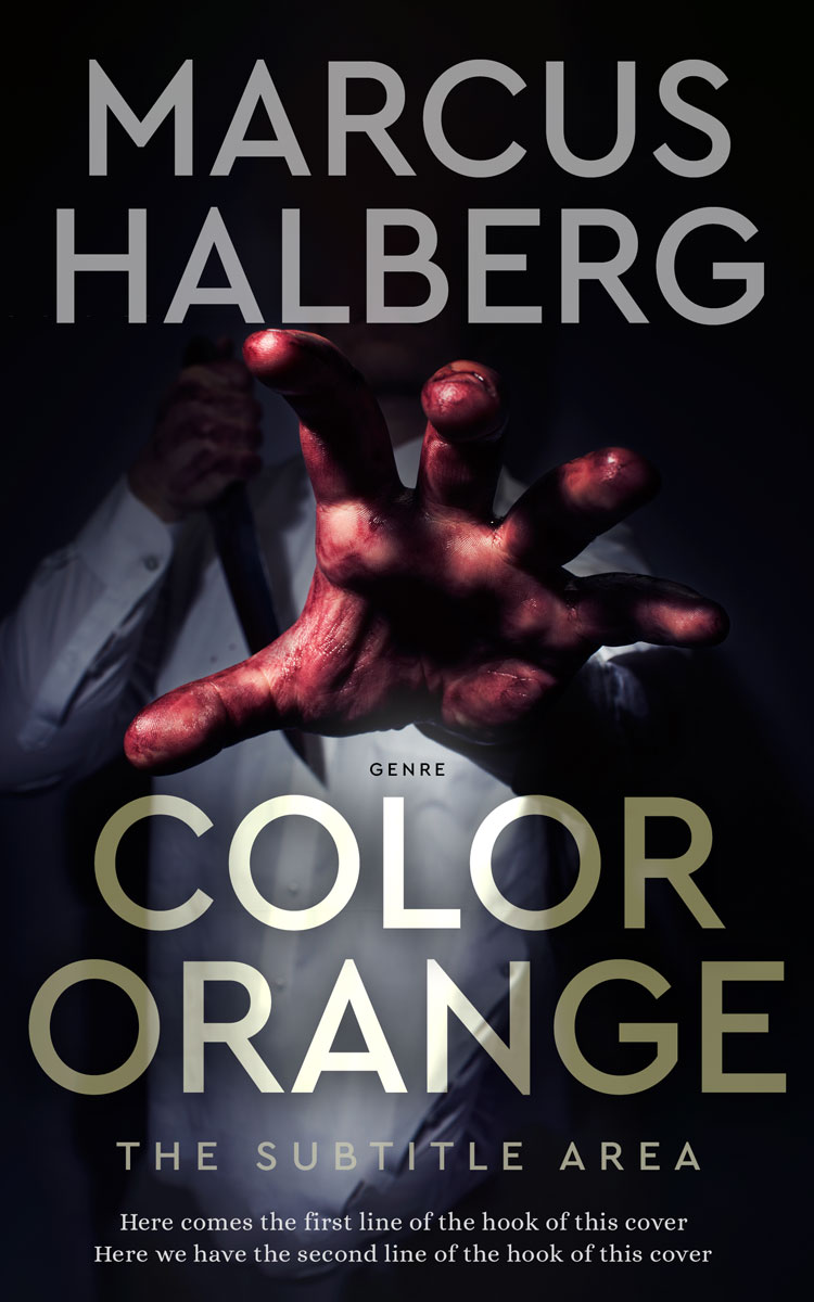 2D view of Premade Mystery & Thriller & Suspense Book Cover - Martini