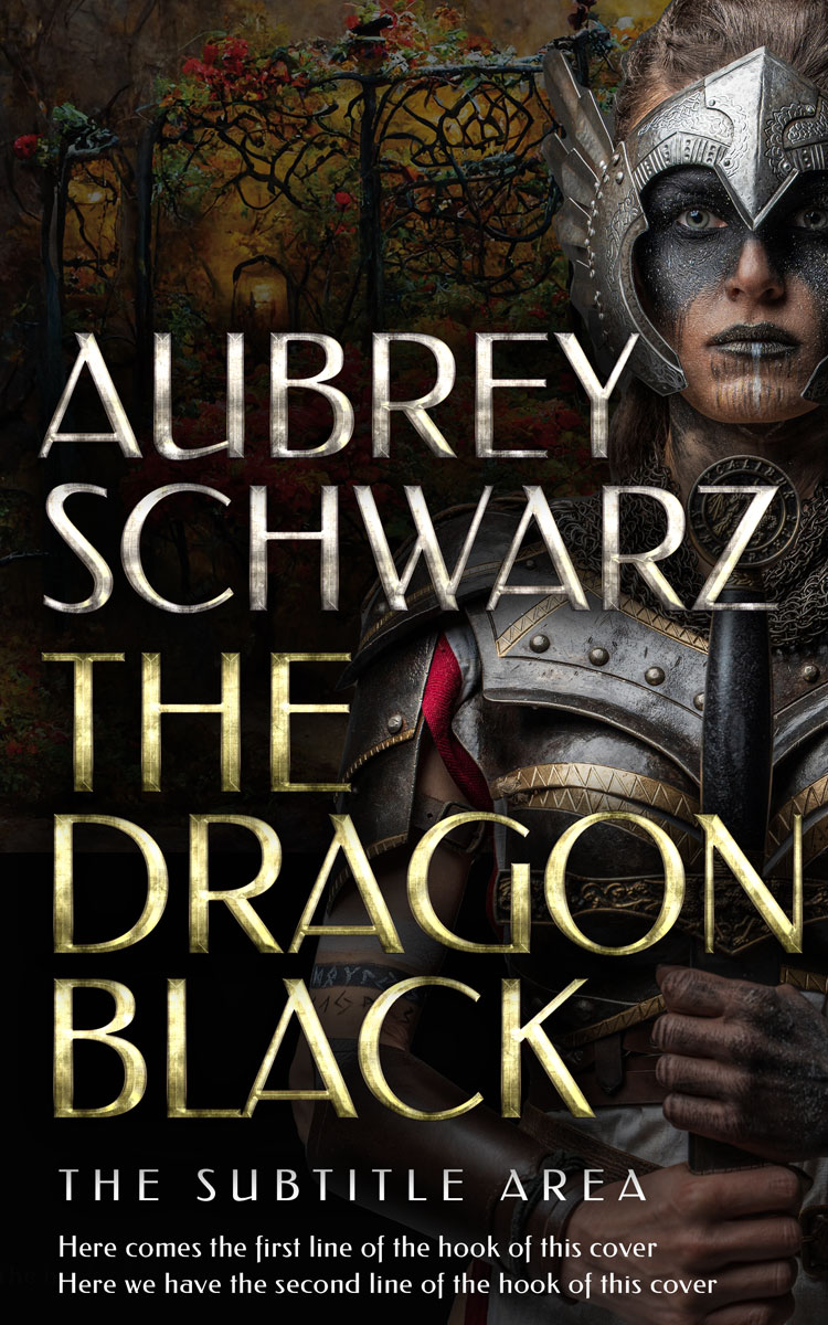 2D view of Premade Fantasy Book Cover - Zeus