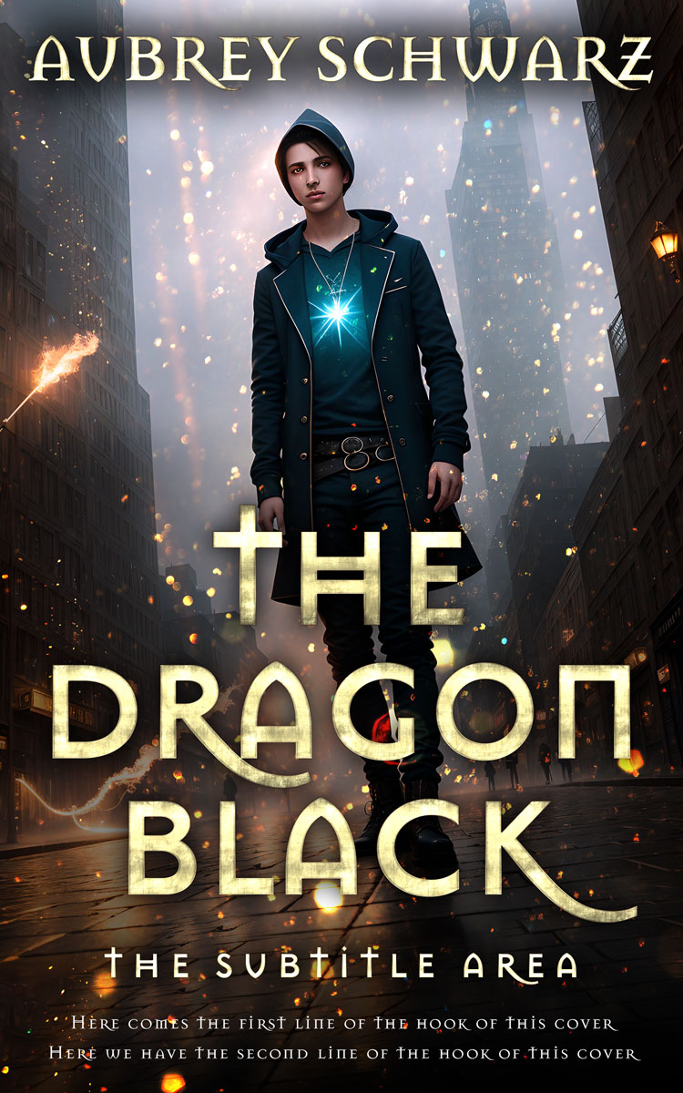 2D view of Premade Science Fiction Book Cover - Sisal