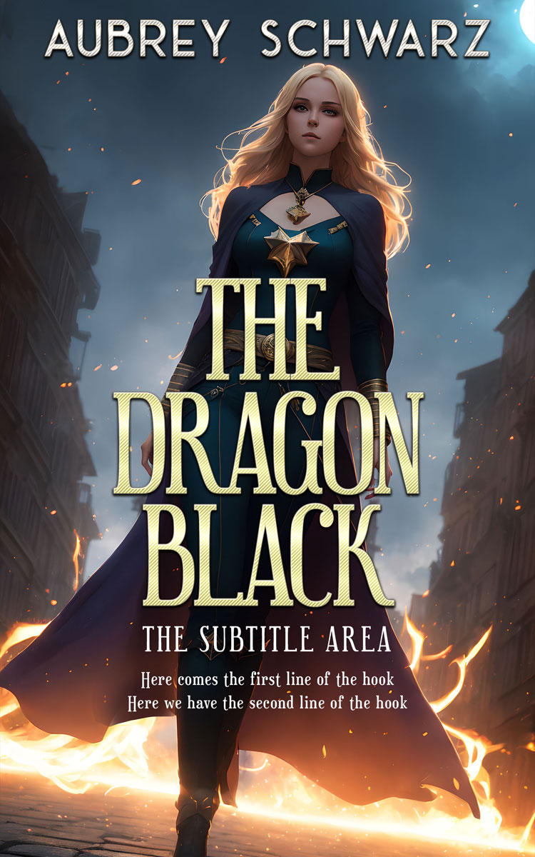 2D view of Premade Paranormal & Urban Book Cover - Tuna