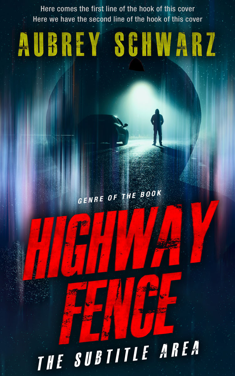 2D view of Premade Mystery & Thriller & Suspense Book Cover - Chestnut Rose