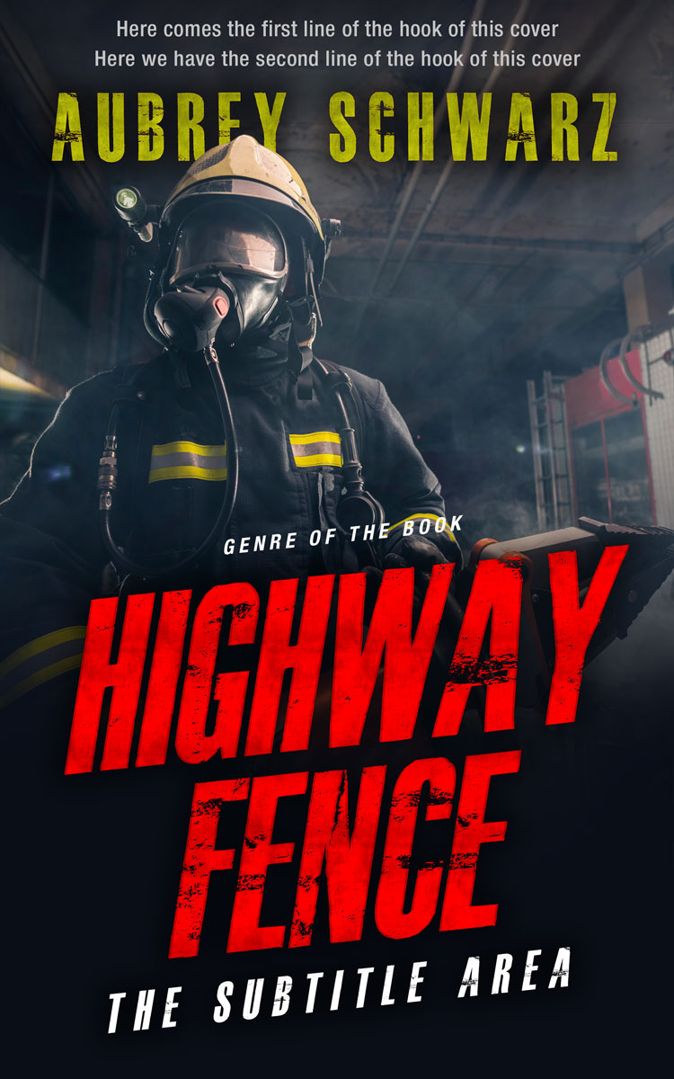 2D view of Premade Mystery & Thriller & Suspense Book Cover - Thunderbird