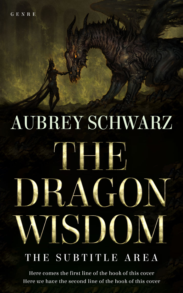 2D view of Premade Fantasy Book Cover - Rangoon Green