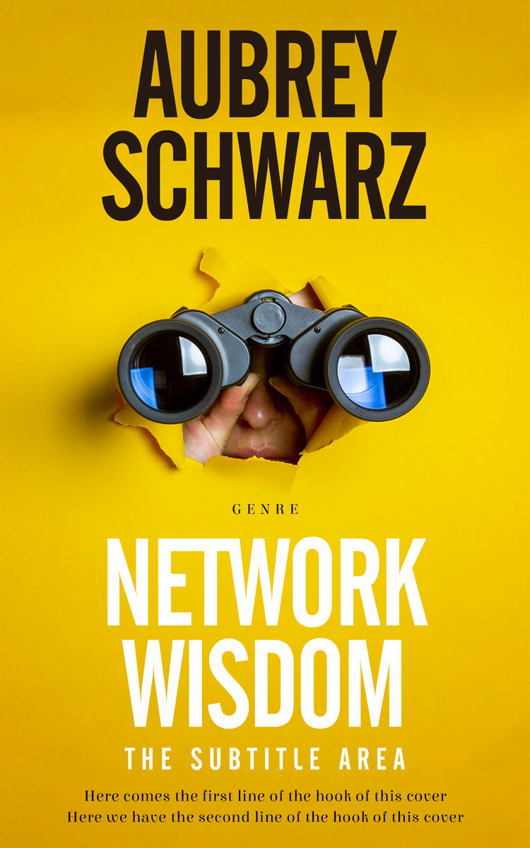 2D view of Premade Business Book Cover - Corn