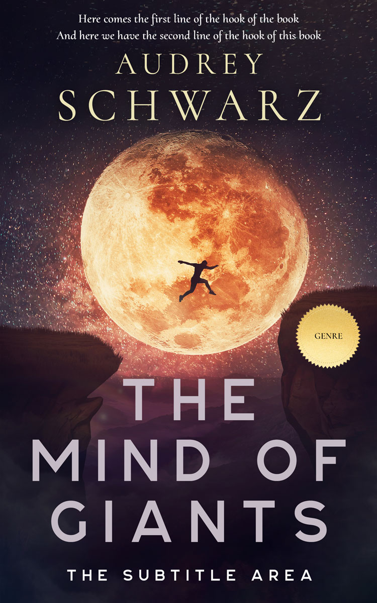 2D view of Premade Nature Book Cover - Tumbleweed