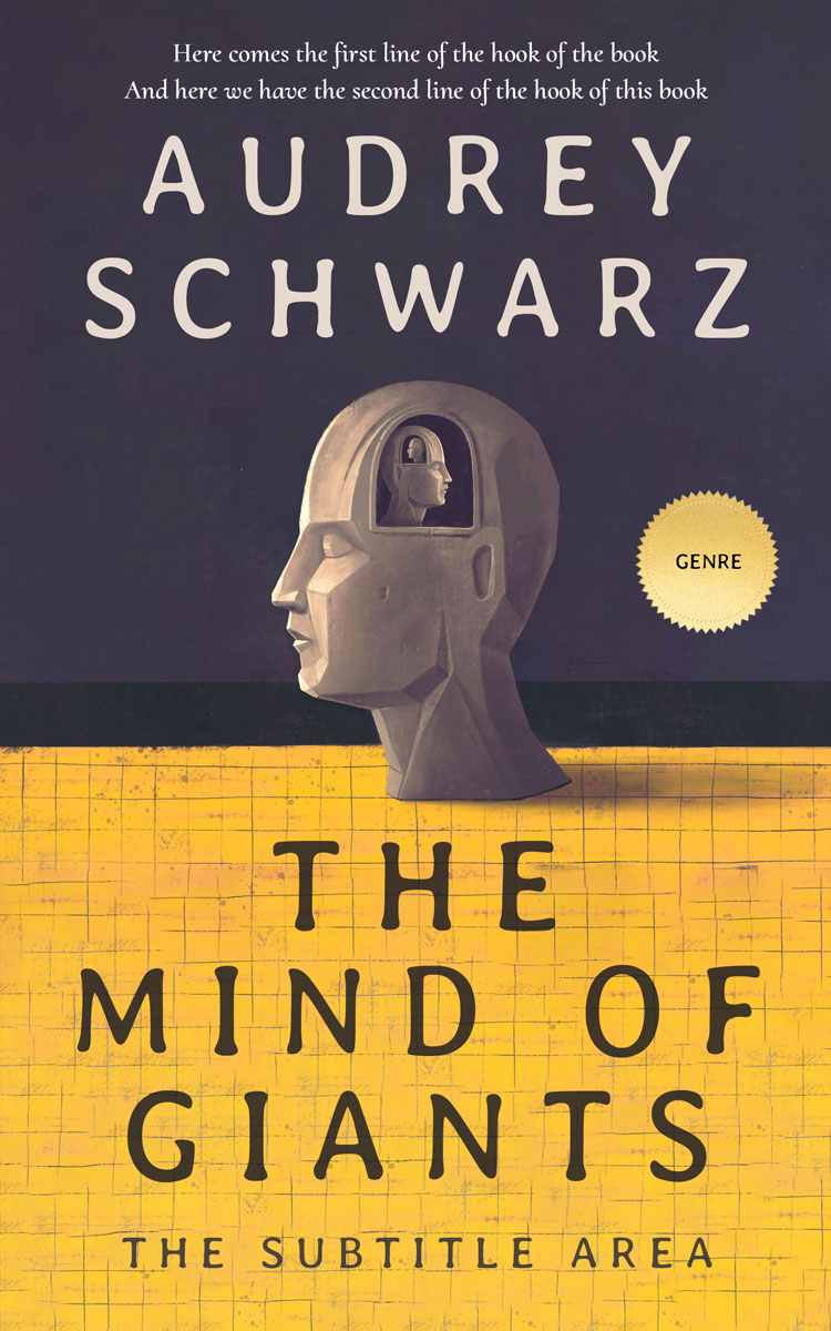 2D view of Premade Surreal Book Cover - Ronchi