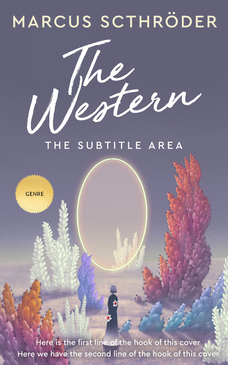 2D view of Premade Fantasy Book Cover - Mobster