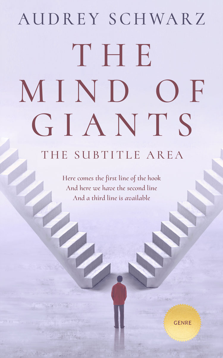 2D view of Premade Self-Improvement & Self-Help Book Cover - Snuff