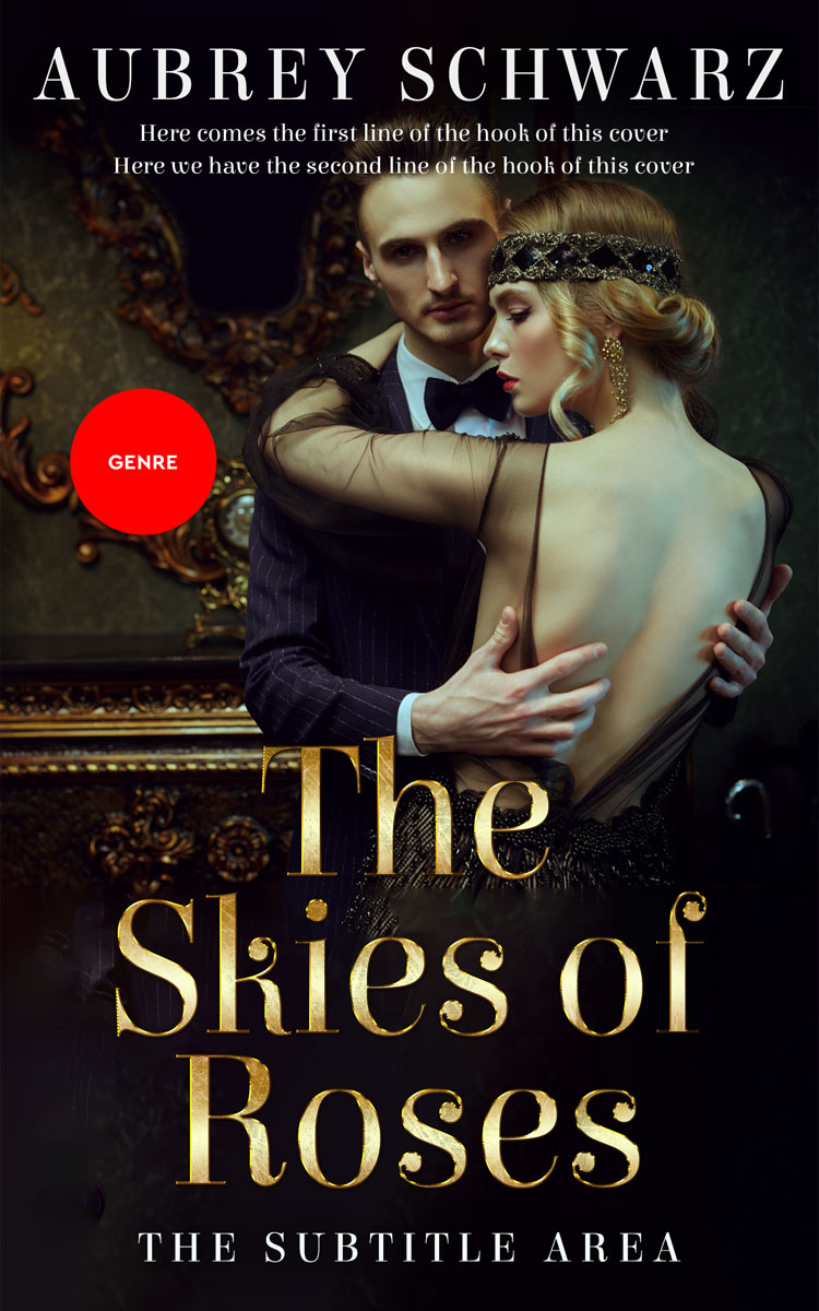 2D view of Premade Historical Book Cover - Cod Gray