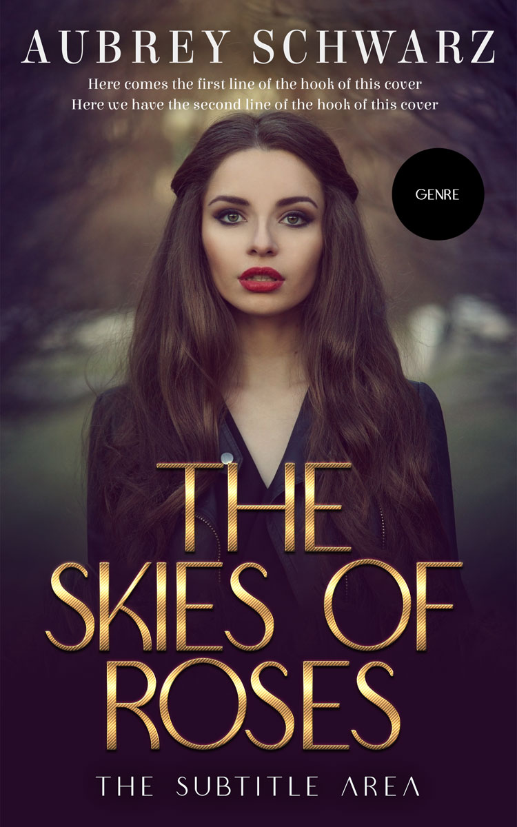 2D view of Premade Romance Book Cover - Thunder