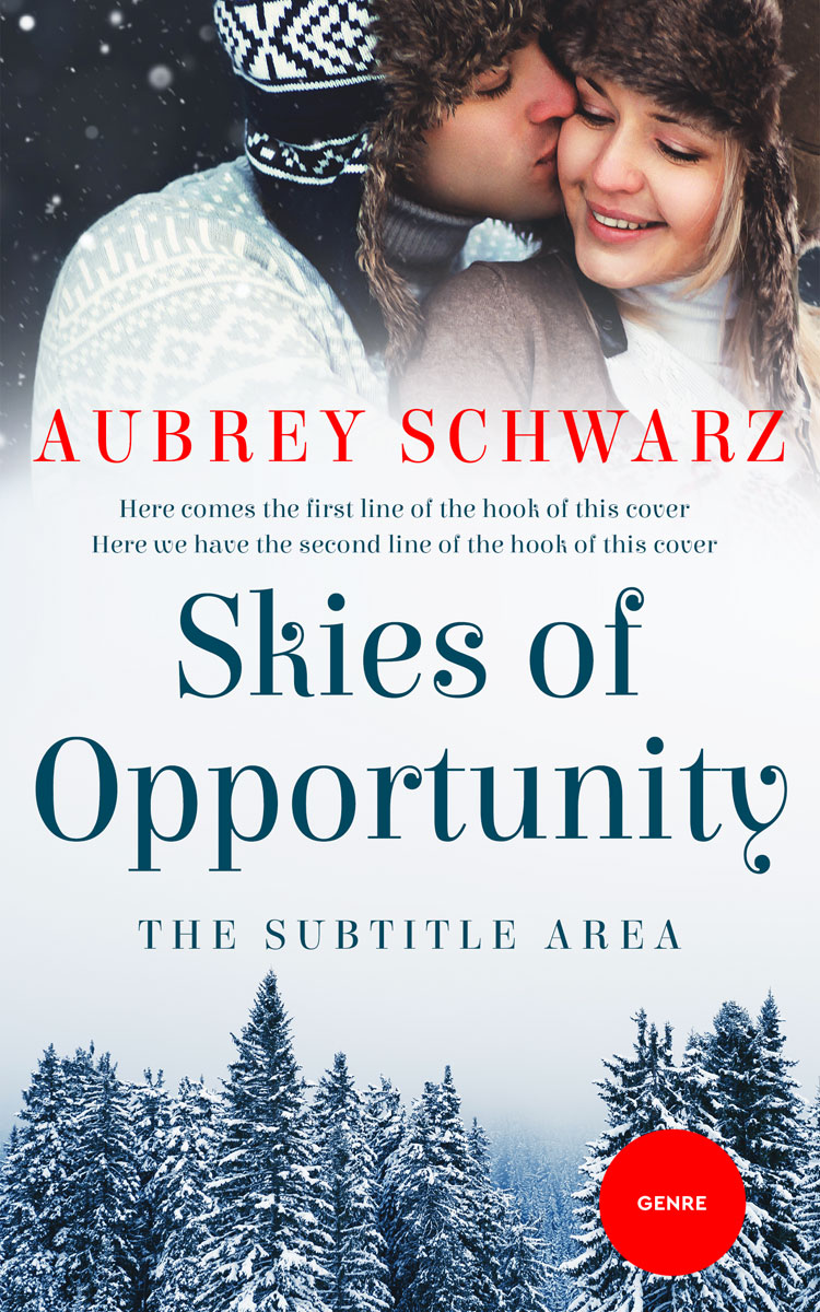 2D view of Premade Romance Book Cover - Porcelain