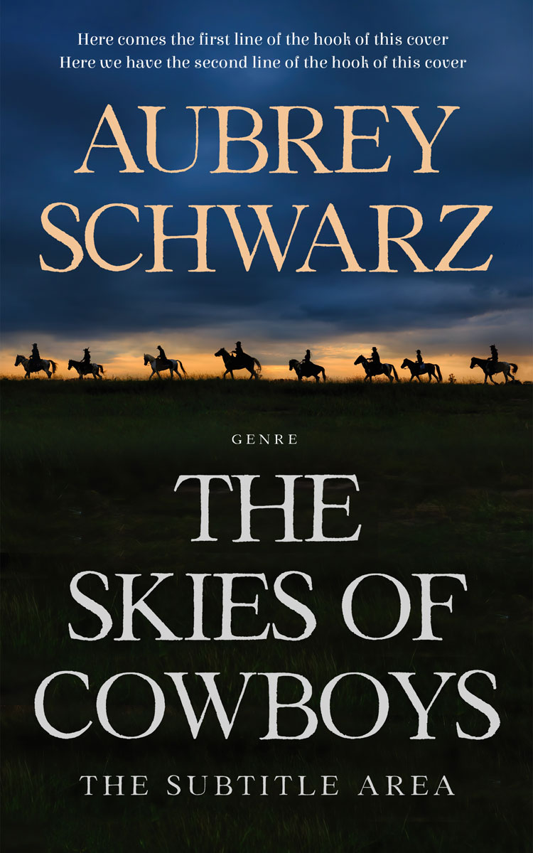 2D view of Premade Action & Adventure Book Cover - Gable Green