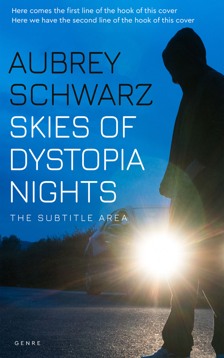 2D view of Premade Mystery & Thriller & Suspense Book Cover - Denim