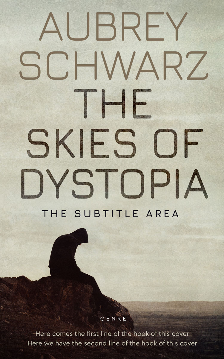 2D view of Premade Health & Mind & Body Book Cover - Foggy Gray