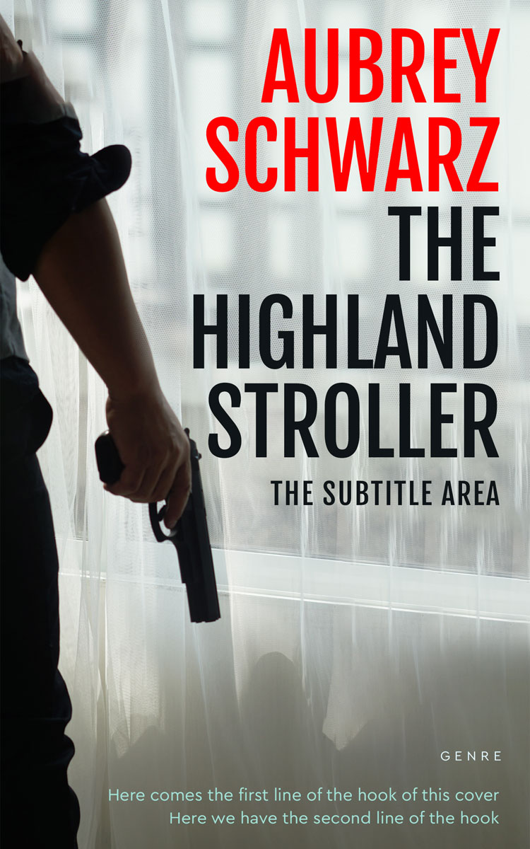 2D view of Premade Mystery & Thriller & Suspense Book Cover - Pumice