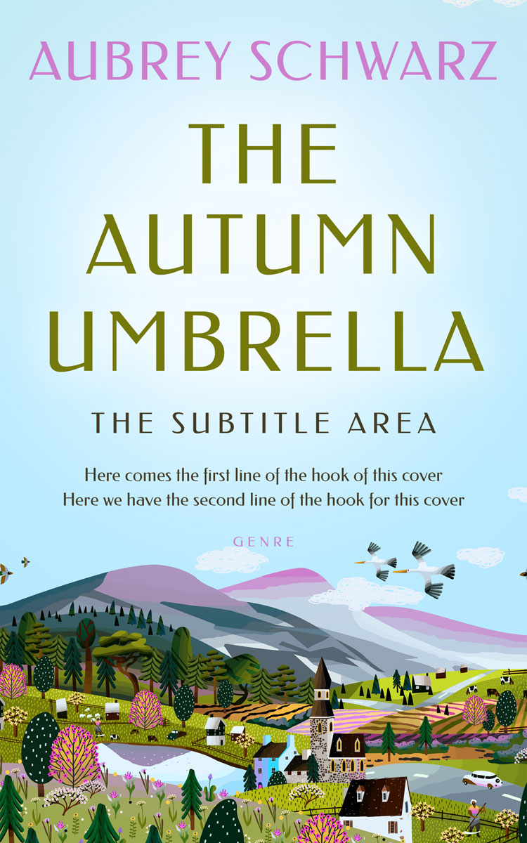 2D view of Premade Literary Fiction Book Cover - Link Water