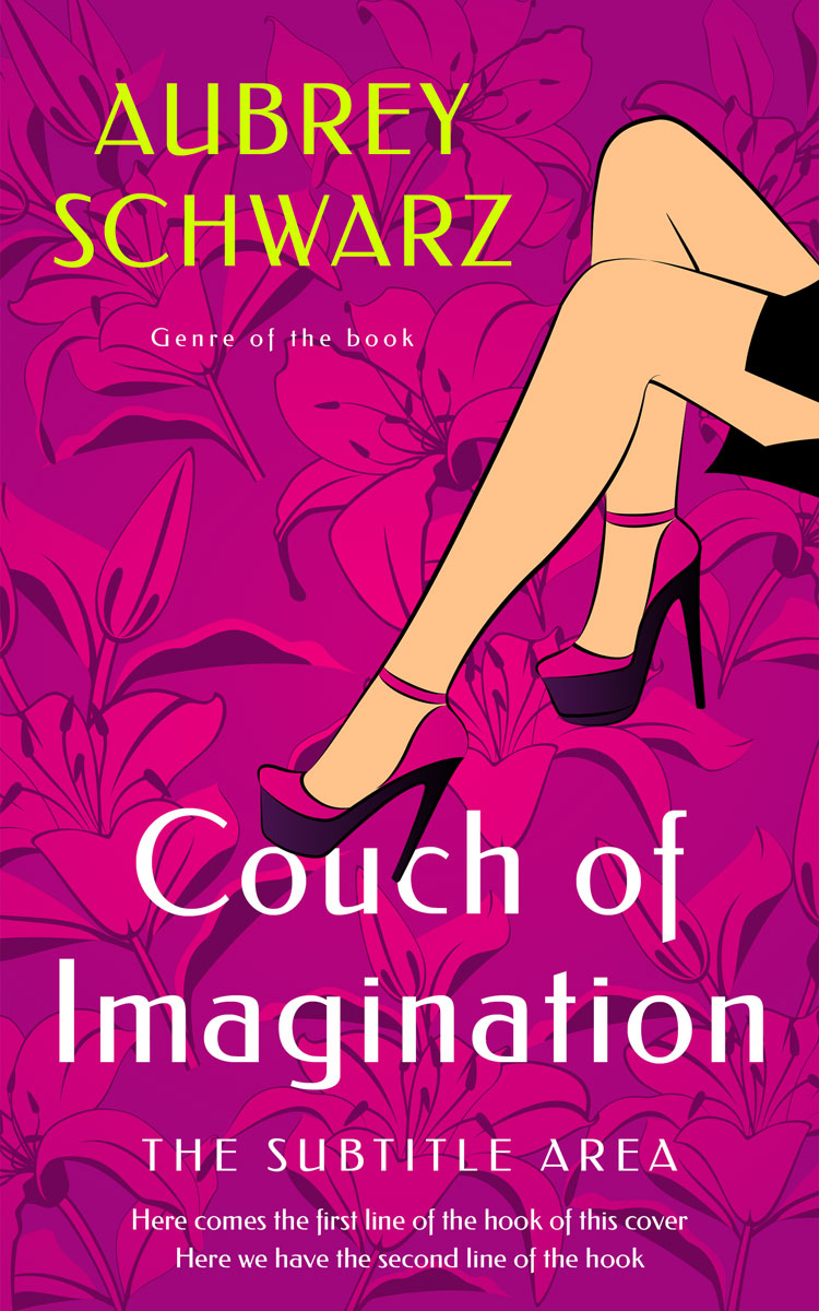 2D view of Premade Erotica Book Cover - Lipstick