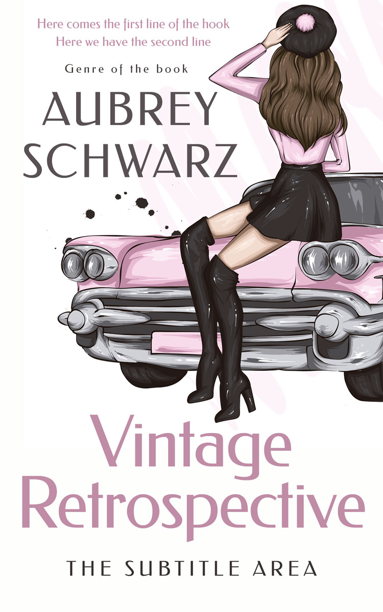 2D view of Premade Chick Lit Book Cover - Dune