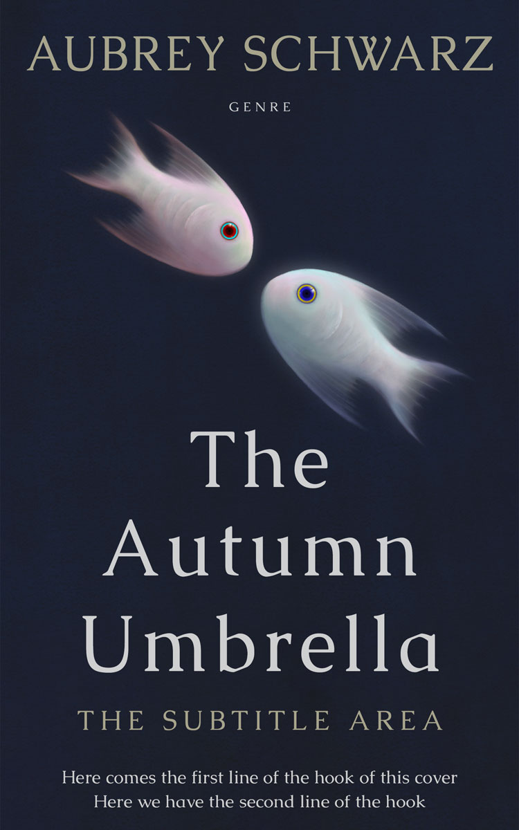 2D view of Premade Nature Book Cover - Mirage