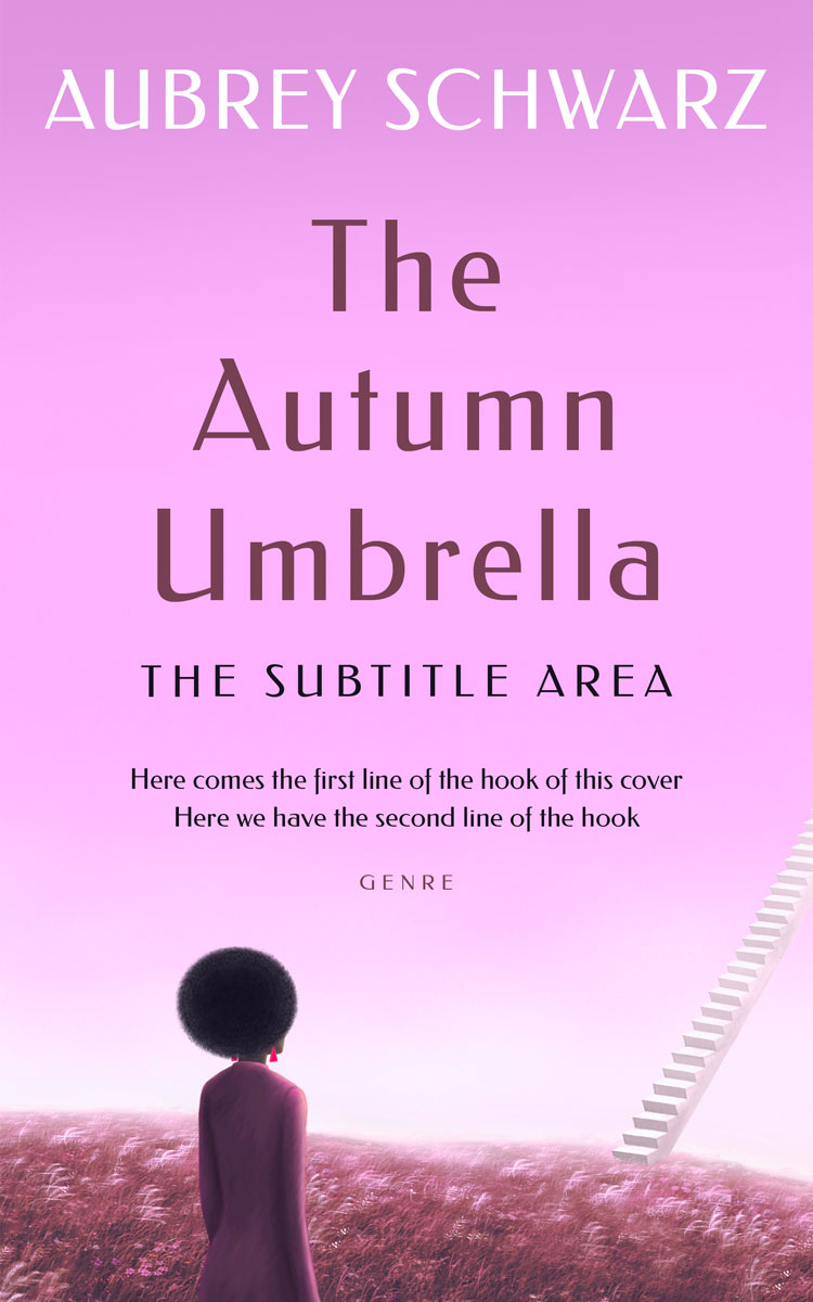 2D view of Premade Self-Improvement & Self-Help Book Cover - Chantilly