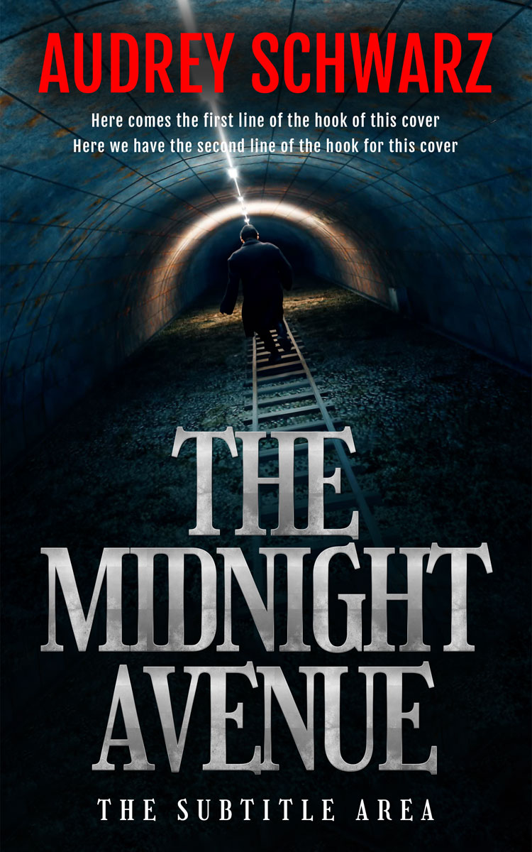 2D view of Premade Mystery & Thriller & Suspense Book Cover - Firefly