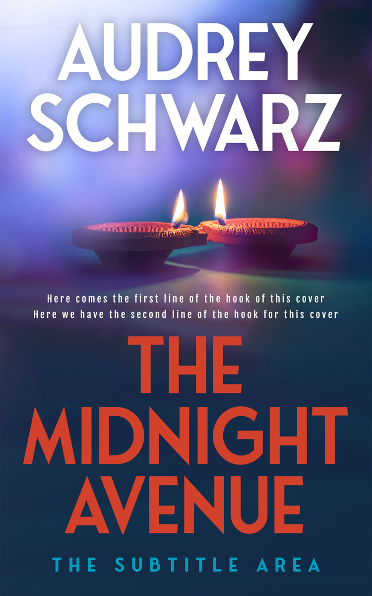 2D view of Premade Religion & Spirituality Book Cover - Cloud Burst