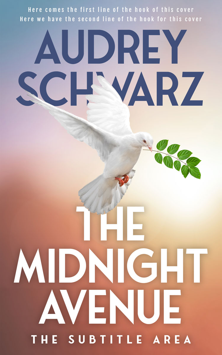 2D view of Premade Religion & Spirituality Book Cover - Swiss Coffee