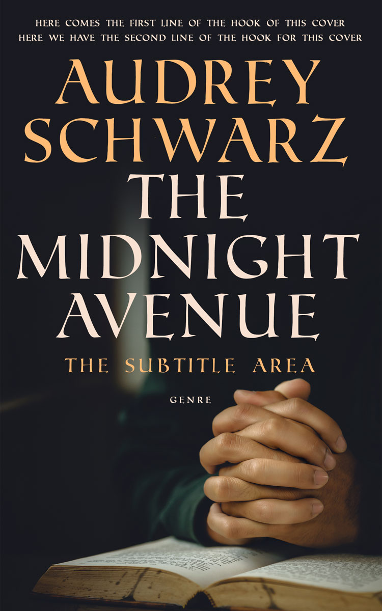 2D view of Premade Religion & Spirituality Book Cover - Shark