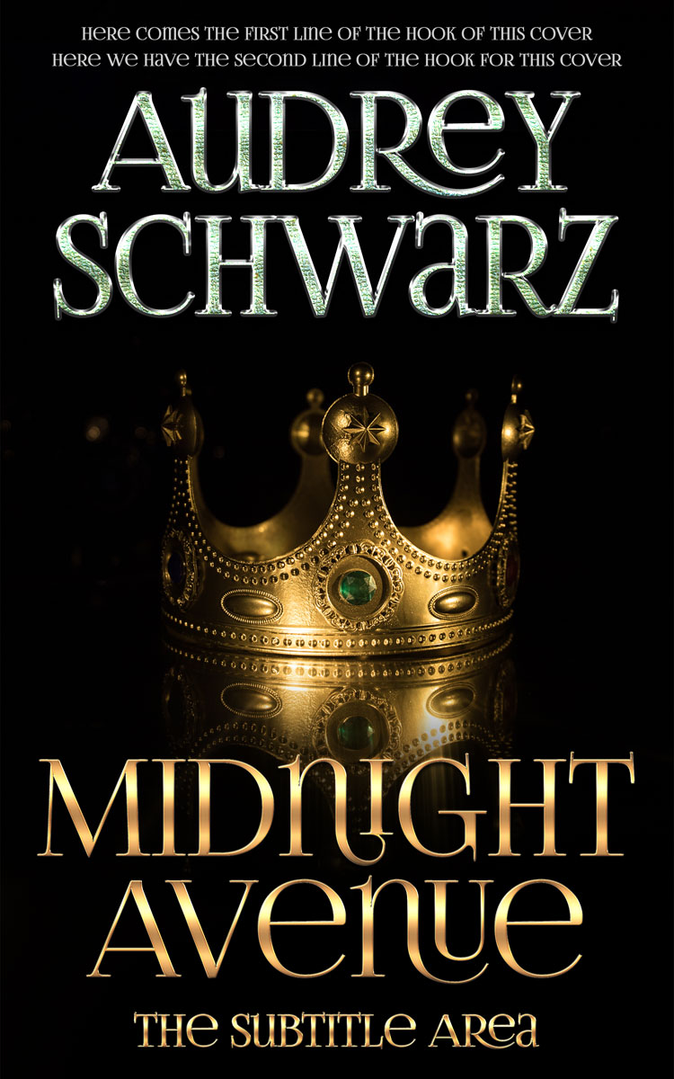 2D view of Premade Historical Book Cover - Tan