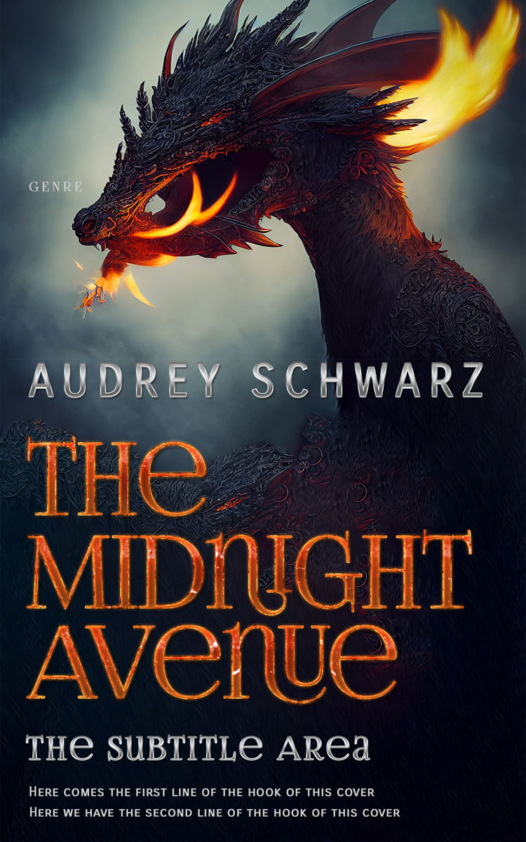 2D view of Premade Fantasy Book Cover - Muddy Waters