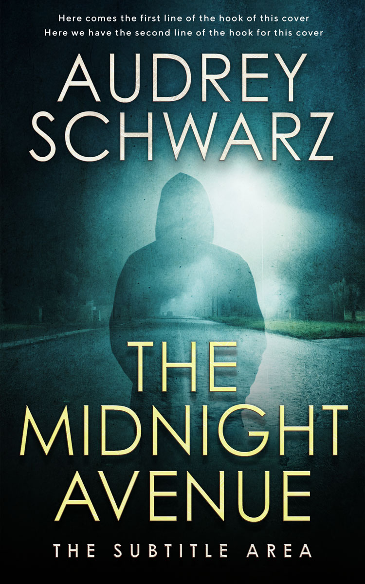 2D view of Premade Horror Book Cover - Gable Green