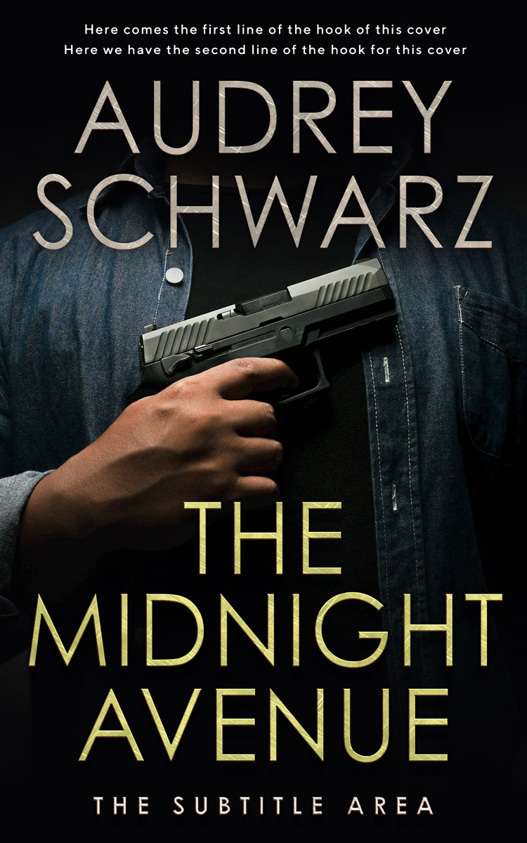 2D view of Premade Mystery & Thriller & Suspense Book Cover - Woodsmoke