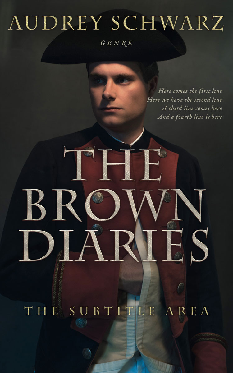 2D view of Premade Historical Book Cover - Mine Shaft