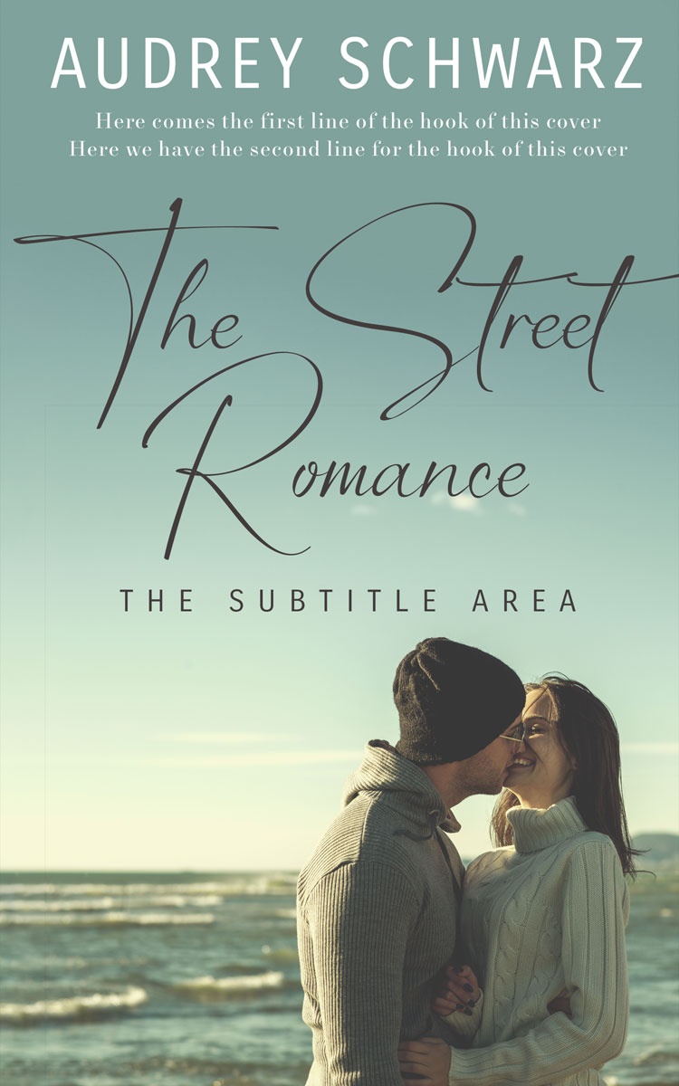 2D view of Cascade #27797 - Premade Romance Book Cover