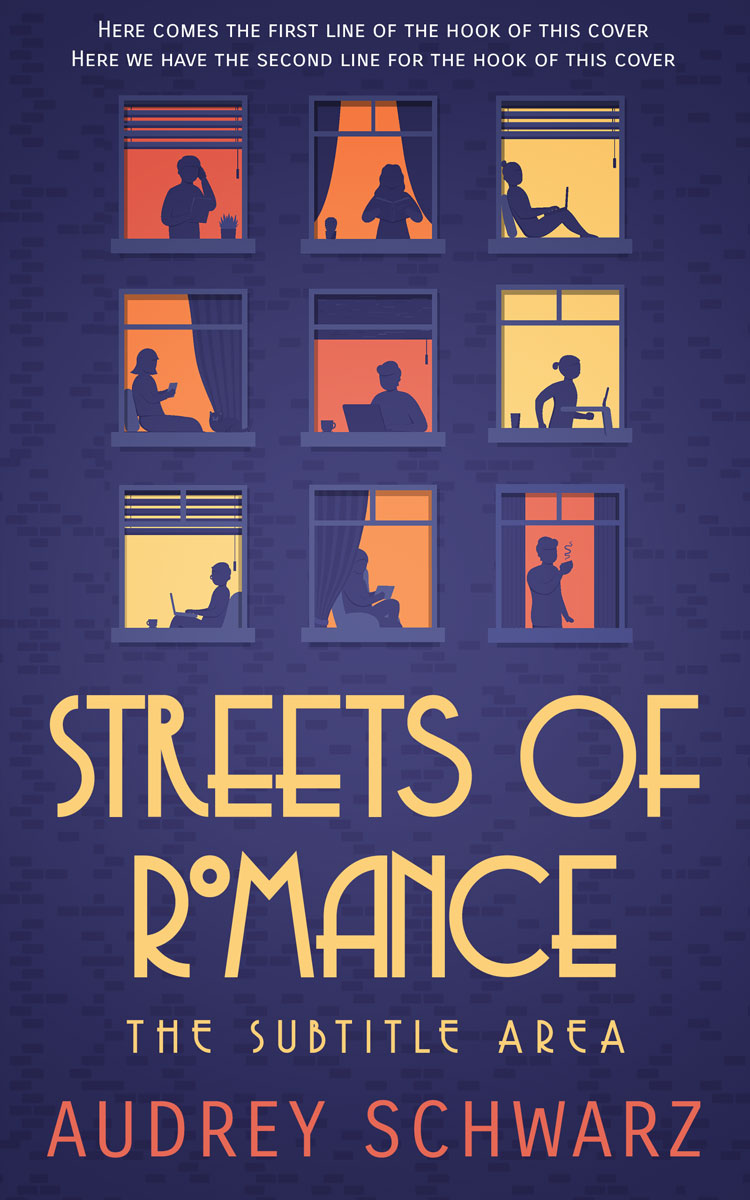 2D view of Premade Literary Fiction Book Cover - Rhino