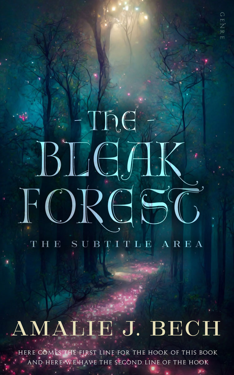 2D view of Premade Fantasy Book Cover - Big Stone