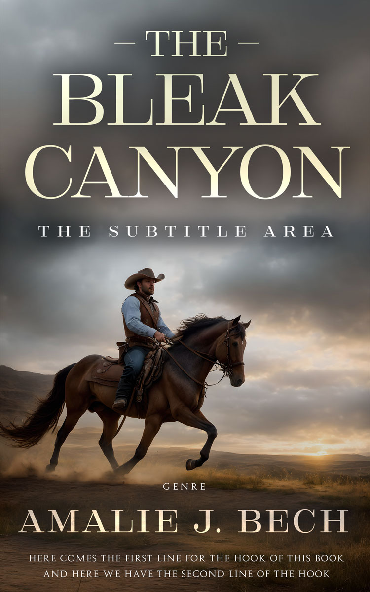 2D view of Premade Action & Adventure Book Cover - Armadillo