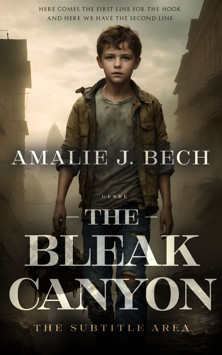 2D view of Premade Mystery & Thriller & Suspense Book Cover - Zeus